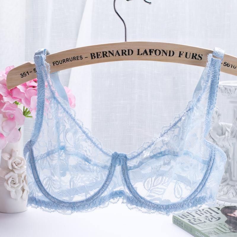 Artdewred Sexy Women Lace Bra Mesh Bralette Lingerie Female Seamless Unpadded Floral Brassiere