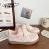 Pink Dexun Double Mesh Board Shoes Female Ugly Cute Summer New Chic Niche Korean Version Breathable Sports Forrest Gump White Shoes