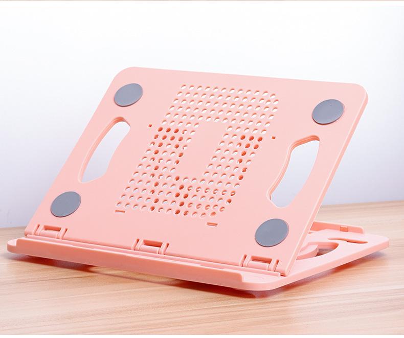 "Adjustable Aluminum Alloy Laptop Stand with Heat Dissipation"