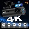 New 4K Dash Cam for Cars Front and Rear View Camera for Vehicle GPS WIFI Car Dvr Video Recorder 24H Parking Monitor Car Assecories