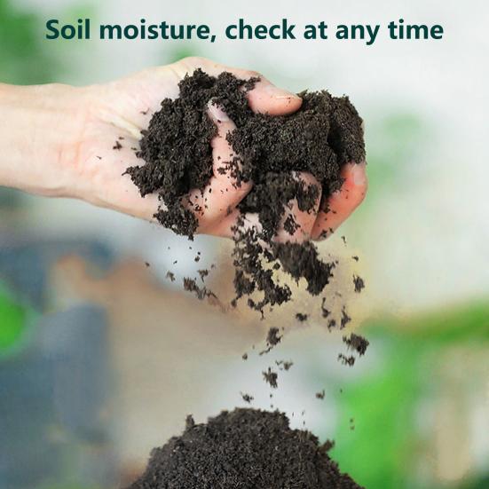 LY101 Soil PH Meter Plug-and-Play 3-in-1 Soil Tester Plant Moisture Fertility PH Detector Garden Supply