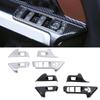 For Mercedes Benz B GLA GLB Class W247 H247 X247 Car Glass Window Lift Switch Button Panel Cover Trim Carbon Fiber Sticker