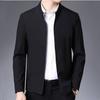 Spring and Autumn Men's Casual Loose Stand Collar Business Jacket
