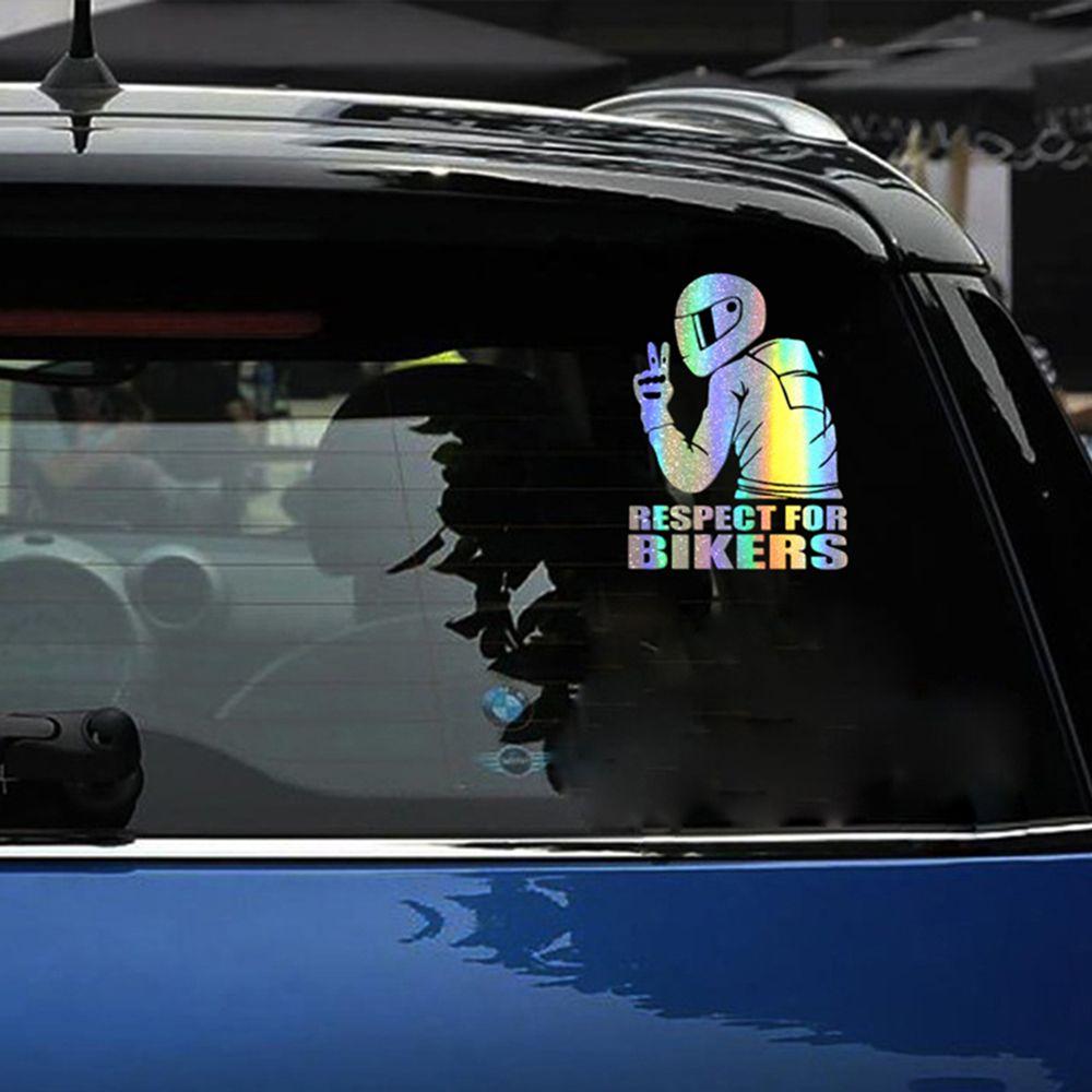 Styling Automobile Decoration Bicycle Protection Auto Decal Car Sticker Reflective  3D Respect