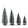 New Illuminated White Cedar Christmas Tree PVC Christmas Tree Table Christmas Tree Ornament Gift