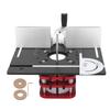 Router Table Lifting System Base 51mm Stroke Metal Manual Router Lift Base for 64 To 66mm Diameter