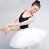 Girls Platter Tutu Black White Ballet Dance Costume Women Tutu Dance Skirt