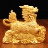 Xiangrui Qilin Ornament Yuanbao Qilin Home Furnishing Entrance Office Store Desktop Small Ornament Auspicious Beast Qilin