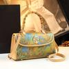 Vintage Style Chinese Bag with Painting Elegant Bag