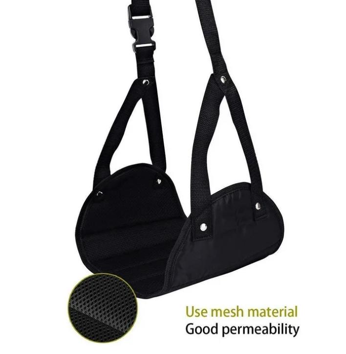 Airplane Foot Hammock, Foot Support, Relieve Foot Fatigue, Office Desk Foot Hammock, Travel Foot Support, Comfortable Foot Suspension Device