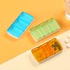 3 Grids Medicine Box Organizer Pill Distribution Box Mini Pill Case  Travel