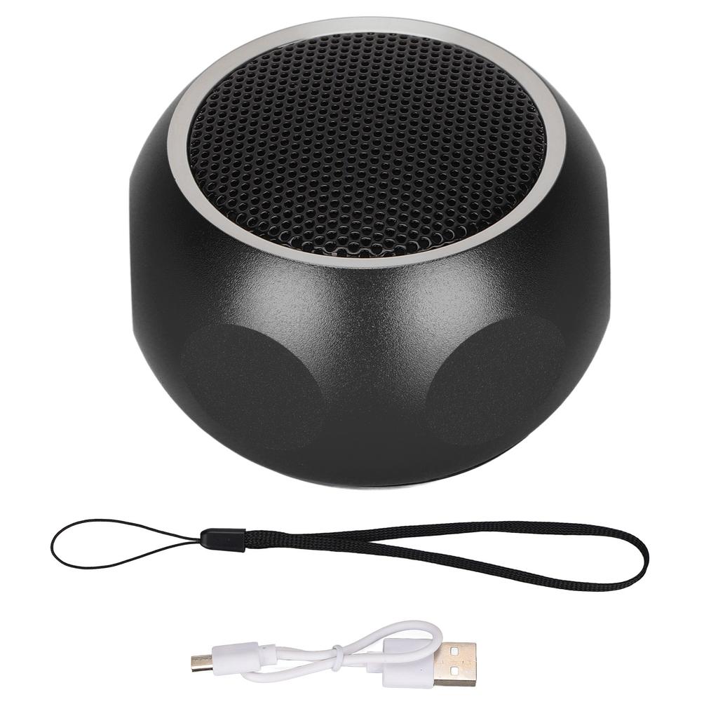 Mini Portable Bluetooth Speaker Cute Tiny Wireless Speaker with Lanyard for Shower Bike Car