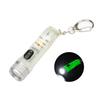 Mini Keychain Flashlight USB-C Fast Charging EDC Multi Functional Pen Clip Nightlight Torch Outdoor Emergency Camping Lantern