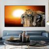 RELIABLI ART Canvas Painting Leopard Posters And Prints Animal Wall Pictures Cuadros For Living Room Home Decor No Frame