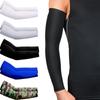 Unisex Cooling Arm Sleeves Cover Cycling Running UV Sun Protection Outdoor Men Women Cool Arm Sleeves For Hide Tattoos