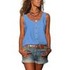 Ladies Fashion Sleeveless Casual Casual T-Shirt Tank Top For Womens Summer Camisole Tops