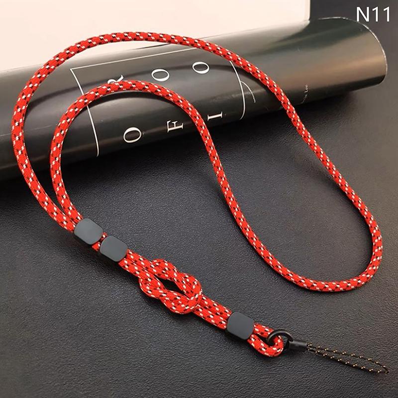 Long Neck Hanging Chain Hand-Woven Mobile Phone Lanyard Strong And Length Adjustable Dual-Use Lanyard Phone Anti-Lost Pendant