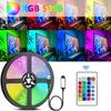 1/3/5M LED Strip Light Color Changing 5050 RGB USB Flexible Lights with 24 Keys FOR Children Gaming Room Home Party TV Backlight