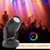 LED Rotating Disco Spot Party Lights Strobe Light Stage Lights Home KTV Club Bar Light ZH