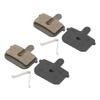 2 Sets Bicycle Disc Brake Pads Resin Semi Metal Bike Brake Pad Replacement for Cycling