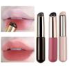 Silicone Lip Brush with Cover Cap Concealer Brush Like Fingertips Q Soft Lipstick Makeup Brushes Round Head No Broken Nail Art