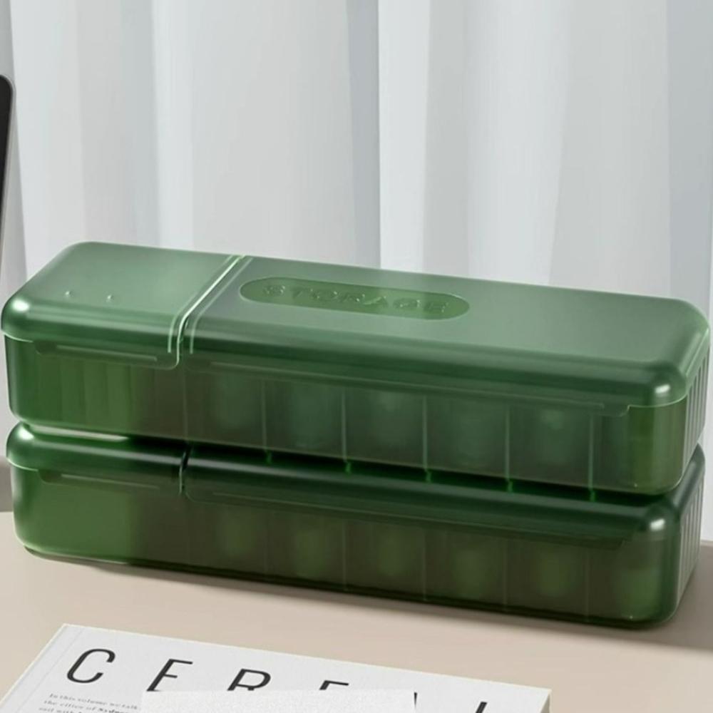 New Cable Storage Box Organizer Charger Cord Storage Data Large Capacity Widening and Enlarging The Partition Design Storage Box