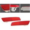 Rear Bumper Reflector Lamp Light Left+Right Red Lens For Nissan Sentra 2013-2018