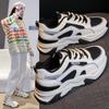All-match Old Shoes Women's Spring New Breathable Student Casual Shoes Ins Tide Thick-soled Heightened Sneakers