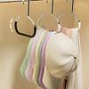 Circle Ring Hat Hanger - Holds 8 Hats, Scarves, Towels, and Ties - Space-Saving Display Rack
