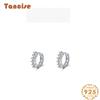Tancise 925 Sterling Silver Zircon Earrings Drop Earrings For Women Wedding Party Gifts