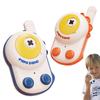 Rechargeable 2-piece Dinosaur Cute Walkie Talkies For Kids Handheld Multifunctional Two-Way Radio Toy Kids Walkie Talkies Toy