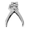 Rivet Setter Punch Pliers Belt Holes Eyelet Setting Tool with 100pcs Easy Press Hollow Grommets