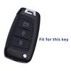 Soft TPU Car Folding Key Case for Hyundai/Tucson/Kona/Azera/Solaris 2/Elantra I30 I35 I40
