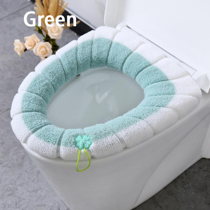 Universal Soft Toilet Cover Toilet Ring Toilet Seat Cushion Thick Household Closestool Cover Mat
