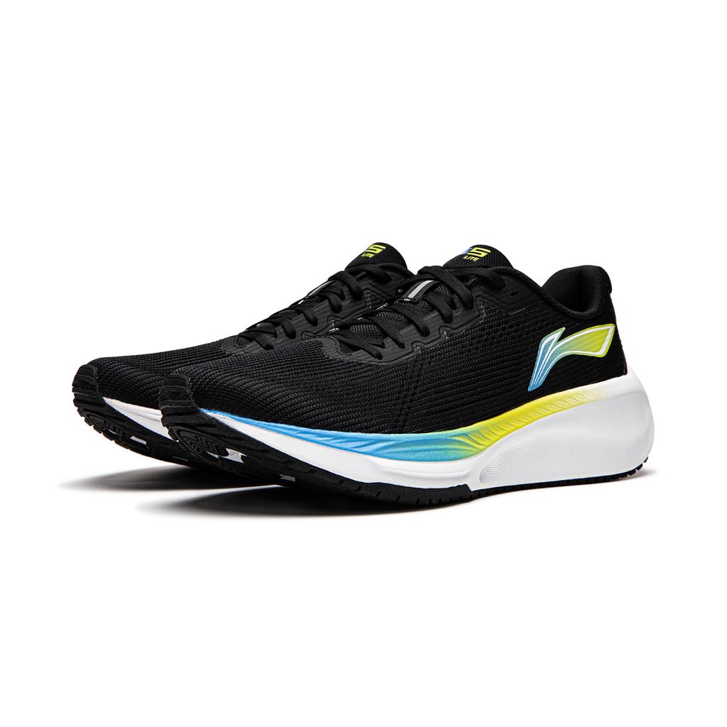 Li Ning Wu Shi Lite 2.0 Lightweight High Resilience Running Shoes Men Sneakers Black ARSU009-6