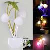 EU Plug Fantastic Mushroom Light Sense Control Led Night Wall Light Adapter Exquisite  (Color