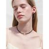 1 Rose Crystal Choker_2Color