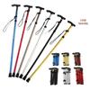 5-Section Non-Slip Aluminum Alloy Telescopic Walking Stick for Elderly and Outdoor Trekking