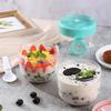 Portable Breakfast Cup Leak-Proof Airtight Lid Overnight Oats Cups  with Spoon Microwave Salad Bowl Yogurt Cup Oatmeal Milk Cup