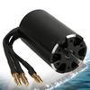 For SURPASS HOBBY 4pole Brushless Motor Black for 5.0mm 3660 3500 KV RC Boat Part