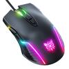 CW905 RGB Gaming Mouse Wired with RGB Backlit, 6 Adjustable DPI Up To 6400, Ergonomic Gamer Laptop PC Mouse with 7 Programmable Buttons