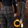 Plus Velvet Thickened Autumn and Winter Plaid Harem Pants Women's Casual Pants Warm Fashion Carrot Pants