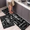 Anti Fatigue Kitchen Mat Non Slip Thick Cushioned Kitchen Rug Heavy Duty Comfort Standing Mats Waterproof Kitchen Carpet 1Pcs