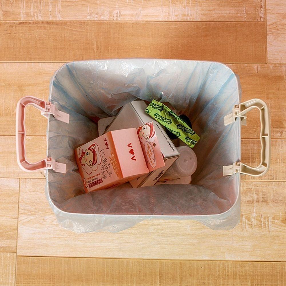Household Trash Can Edge Clip Non-slip Waste Can Bag Clamp Creativity Garbage Bag Buckle