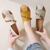 Flats Women Loafers Shoes Summer Lolita Shoes Hollow Cozy Woman Sandals 2025 Designer Trend Brand Walking Female Zapatos