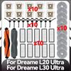 For Dreame L20 Ultra / L30 Ultra / X20 Pro Robot Vacuum Parts Main Side Brush HEPA Filter Mop Pad Dust Bag Spare Accessories