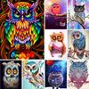 5D DIY Diamond Painting Animal Owl Rhinestone Art Picture Full Diamond Embroidery Mosaic Cross Stitch Kit Home Decoration Gift