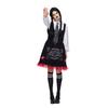 Женский костюм для спиритической доски для взрослых, жуткая доска для спиритических сеансов, школьное платье с рубашкой, галстуком и чулками
