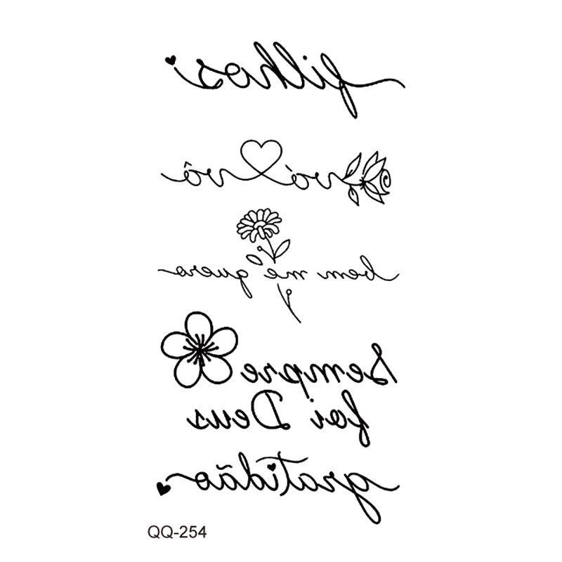 Водонепроницаемые наклейки для татуировки: Новые свежие стили и настраиваемые наборы