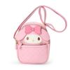 Sanrio My Melody Shoulder PU Ages 3 and 159808 Face-Shaped Bag, Leather, Up,